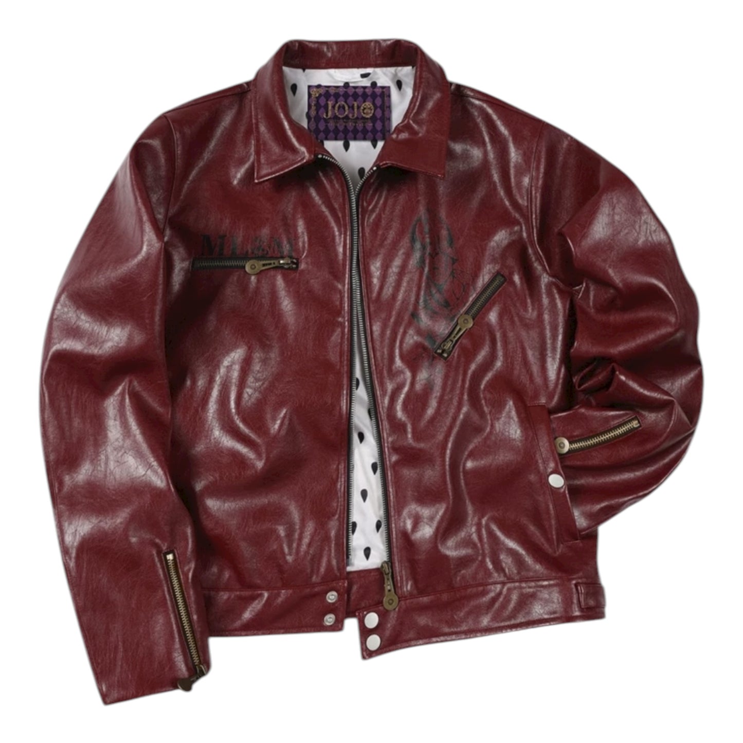 MEDM x JOJO 布加拉提素描皮衣