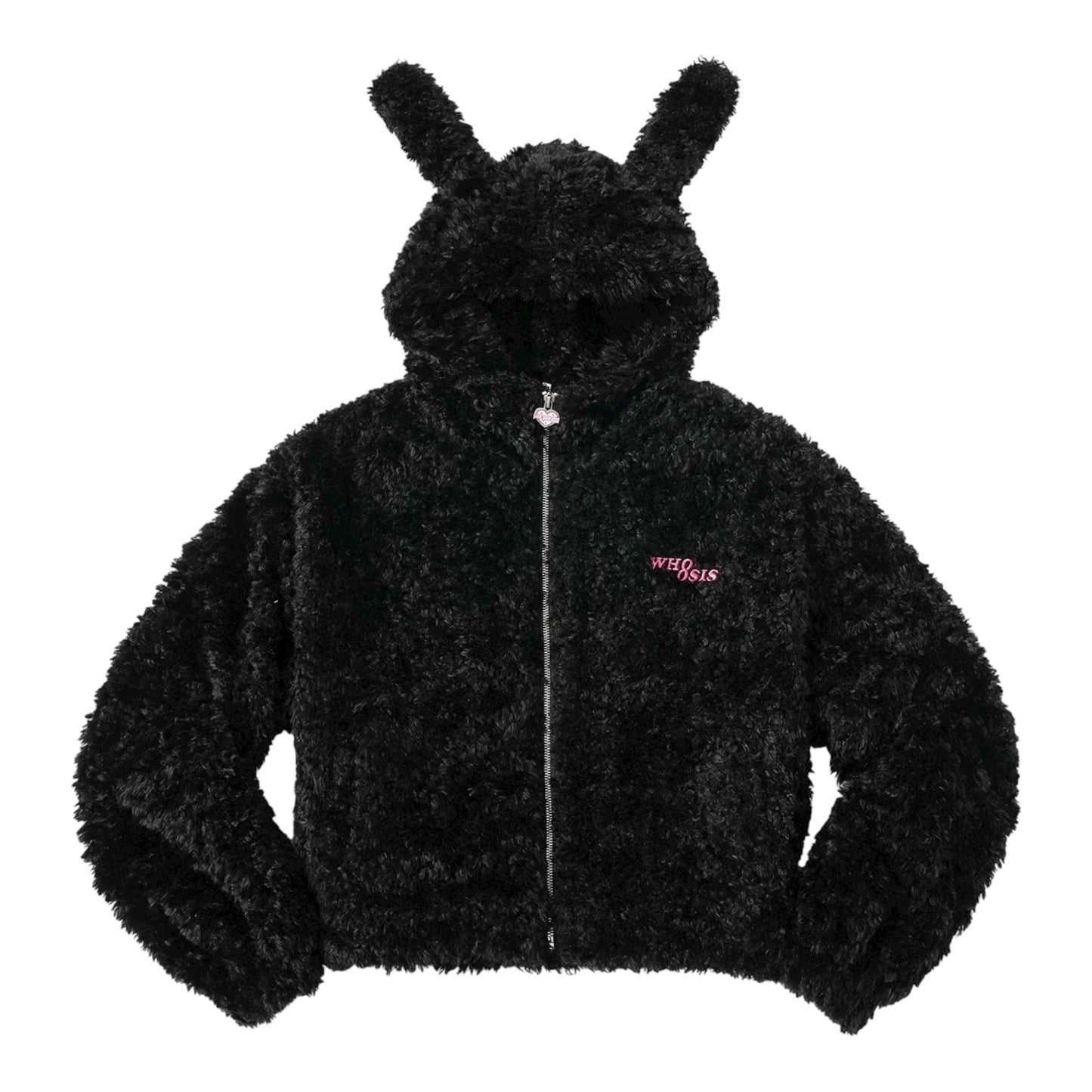 【飛天小女警2.0聯名】WHOOSIS 兔耳羔羊絨毛外套
