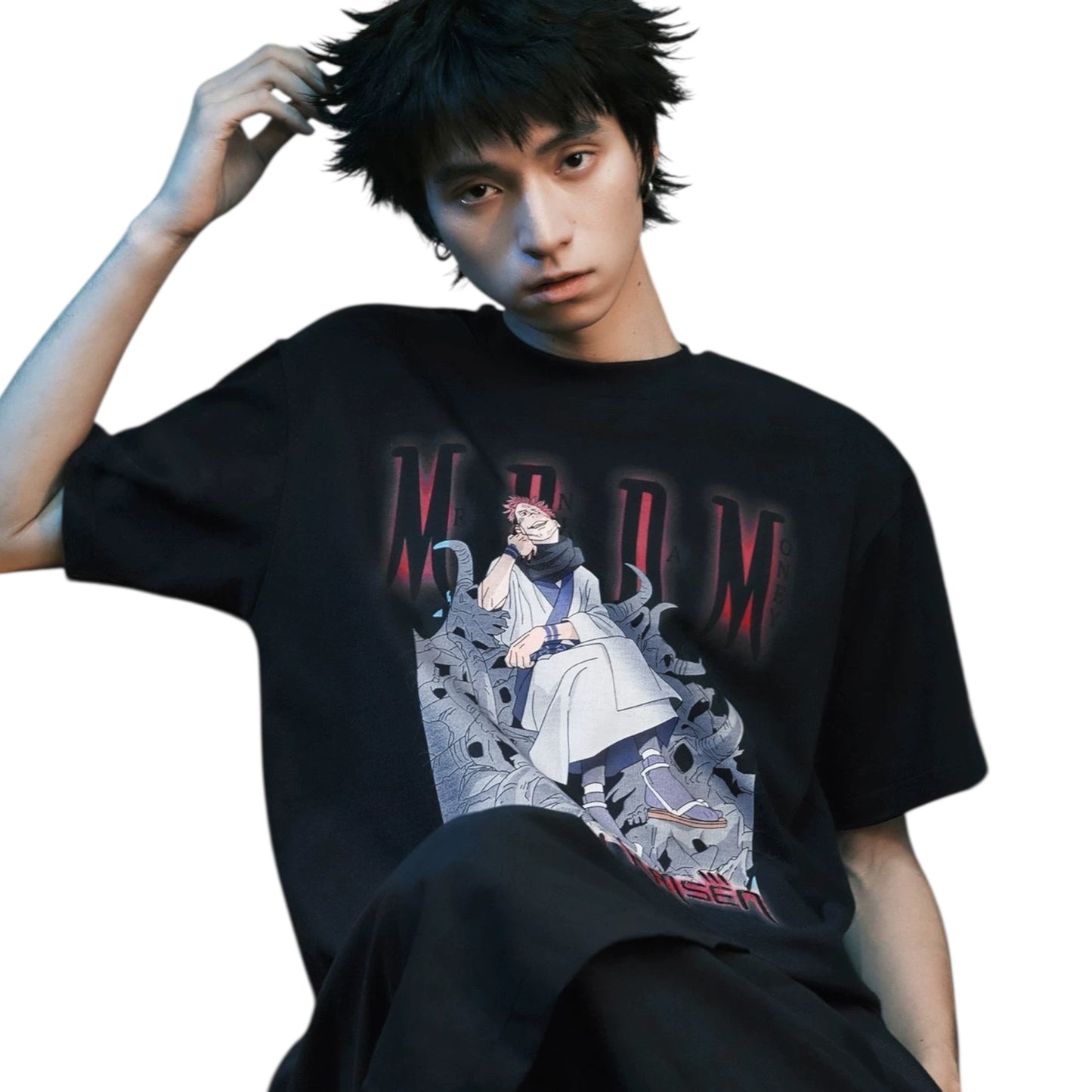 MEDM x 咒術迴戰聯名｜兩面宿儺印花短袖 T-shirt