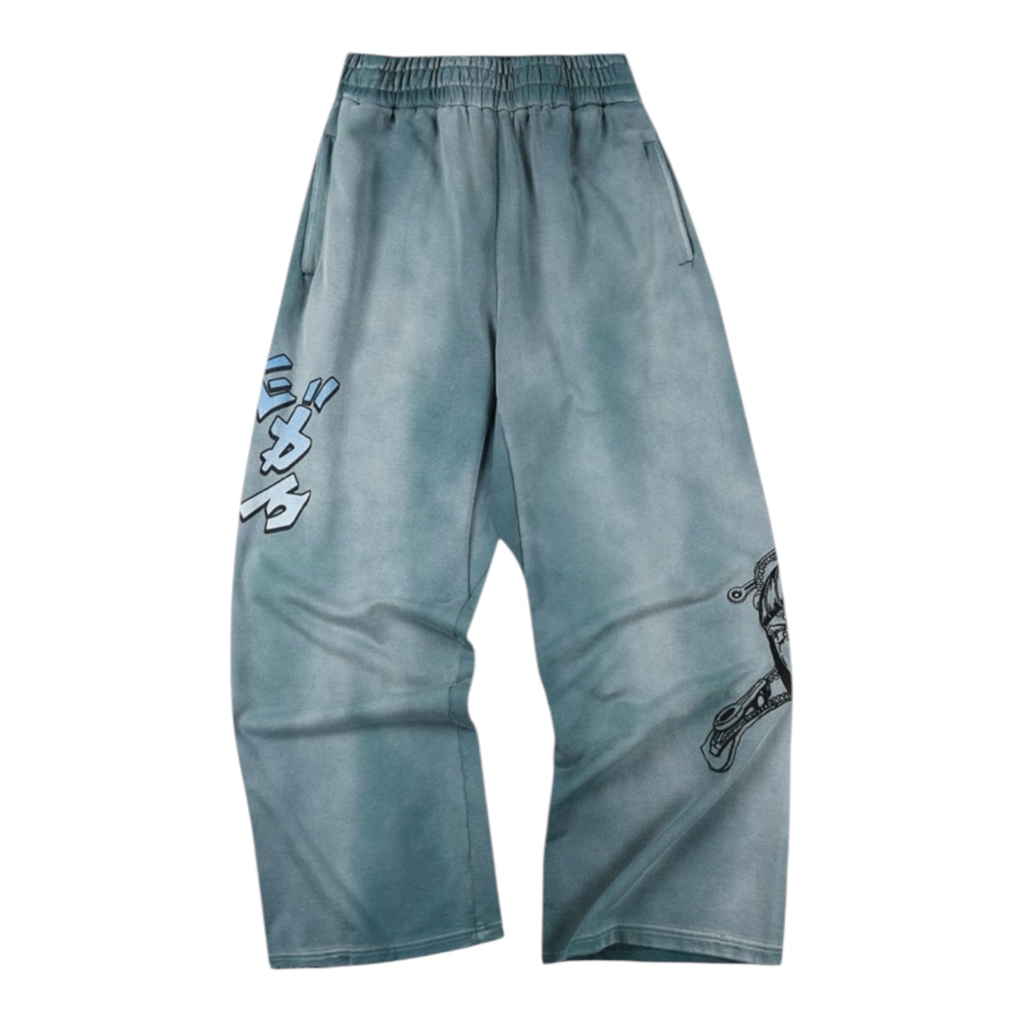 MEDM x JOJO 做舊鬆弛感棉褲