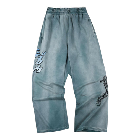 MEDM x JOJO 做舊鬆弛感棉褲