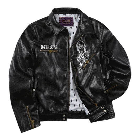 MEDM x JOJO 布加拉提素描皮衣