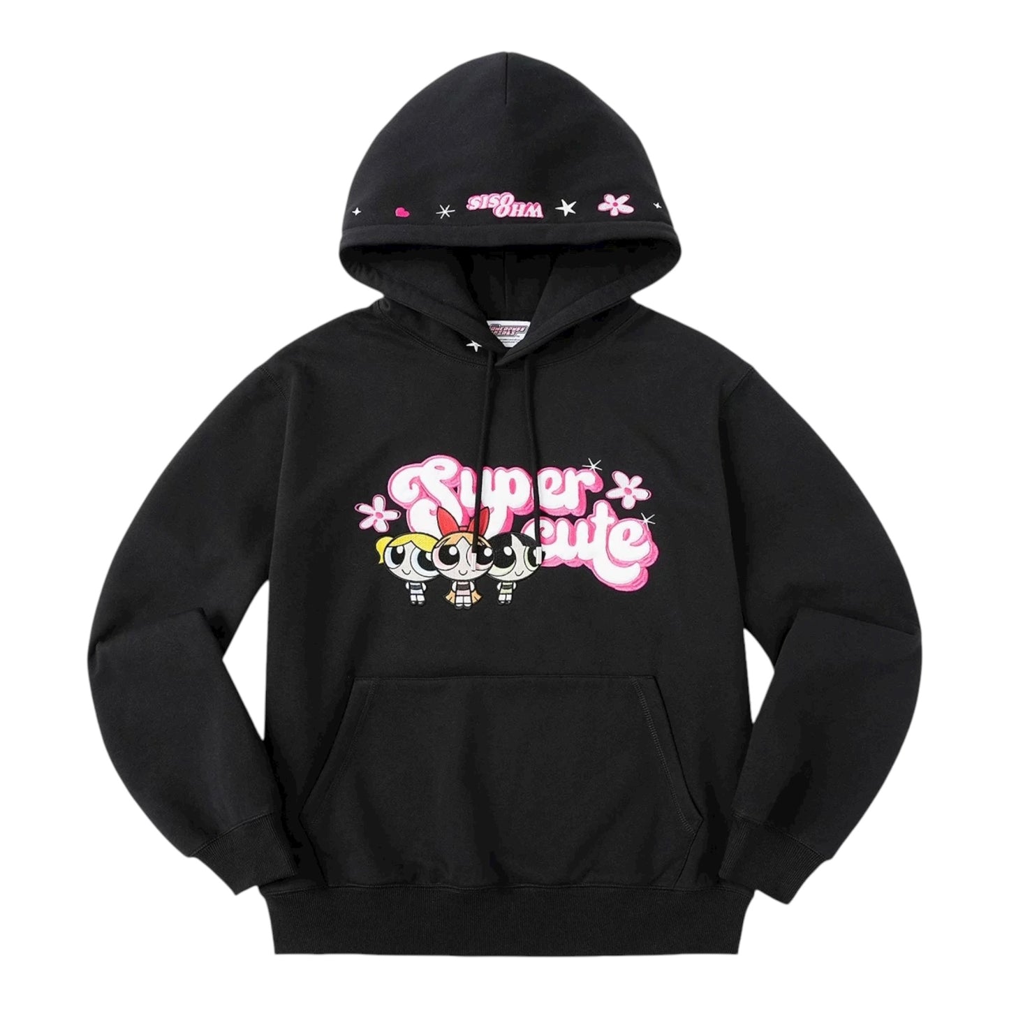 【飛天小女警2.0聯名】WHOOSIS 人物刺繡帽T