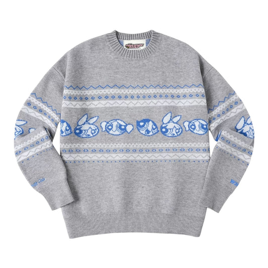 【飛天小女警2.0聯名】WHOOSIS Fair Isle sweater