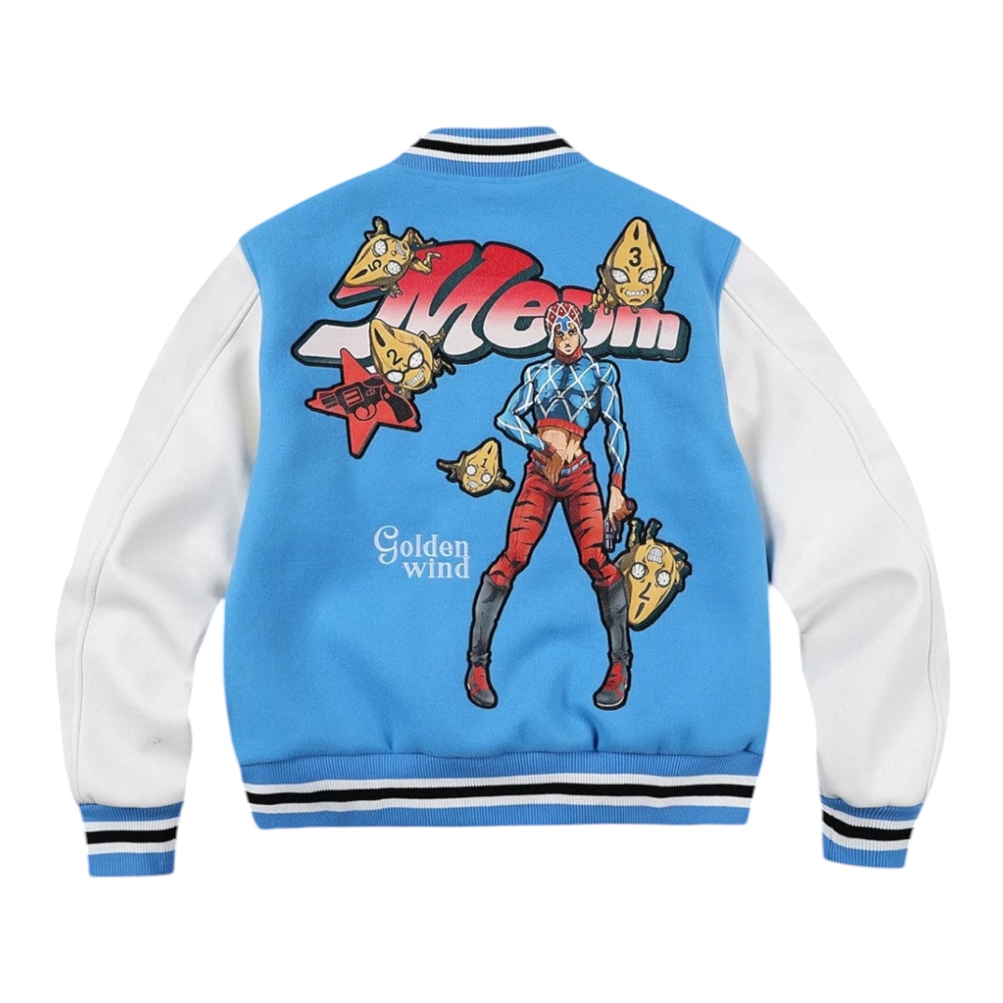 MEDM X JOJO 棒球外套