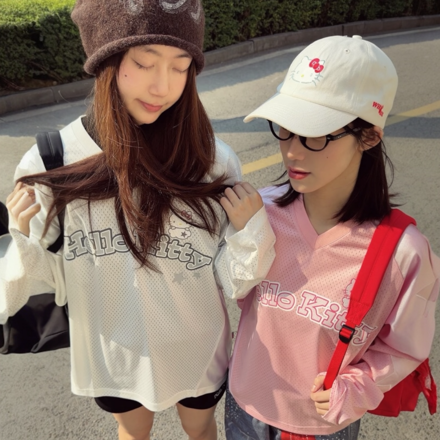 【HELLO KITTY官方聯名】kitty閃粉冰球服