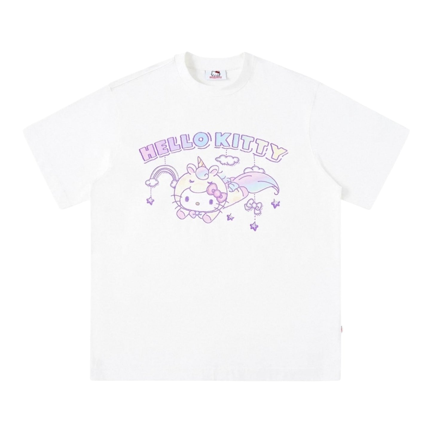 HELLO KITTY × WHOOSIS 獨角獸水鑽Tee